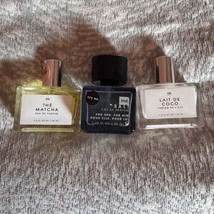 Urban Outfitters Thé Matcha, Salt, Lait de Coco Perfume Set